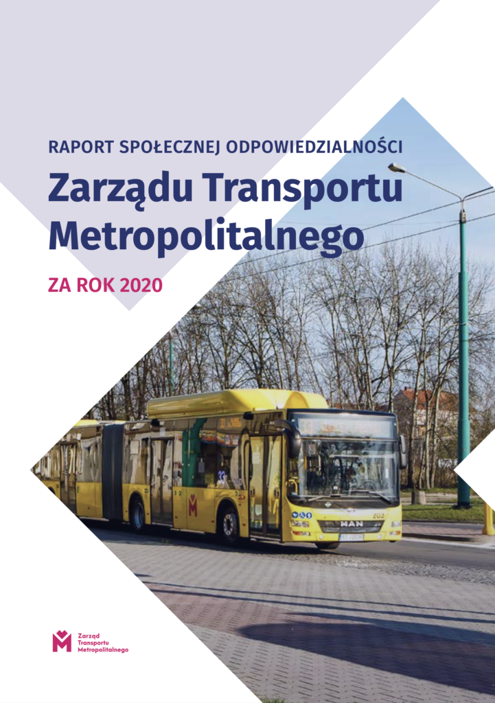 Raport społecznej odpowiedzialności Zarządu Transportu Metropolitalnego za rok 2020