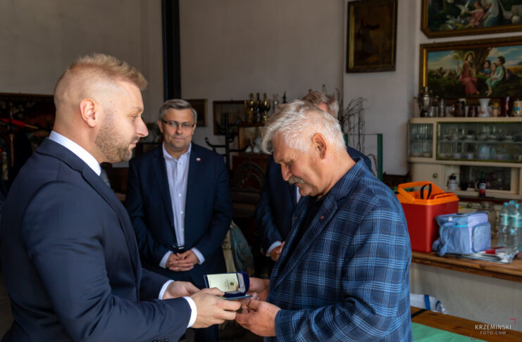 Erwin Sapik wyróżniony