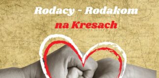 Plakat informujący o akcji Rodacy - Rodakom na Kresach