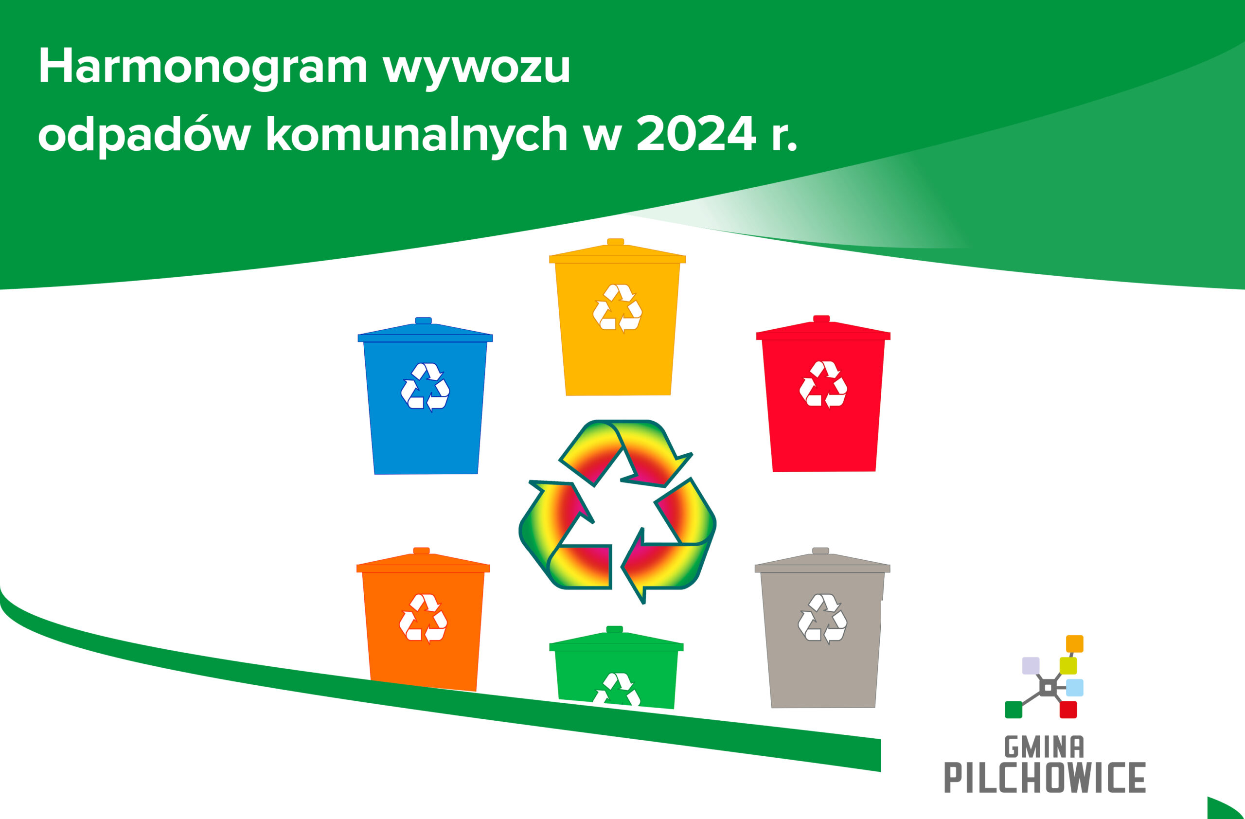 Harmonogram wywozu odpadów komunalnych w 2024 r.
