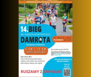 plakat - bieg Damrota