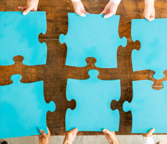 Zdjęcie przedstawiające puzzle
