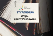 Zdjęcie z napisem: Stypendium Wójta Gminy Pilchowice