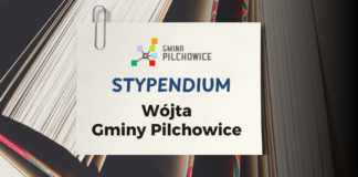 Zdjęcie z napisem: Stypendium Wójta Gminy Pilchowice