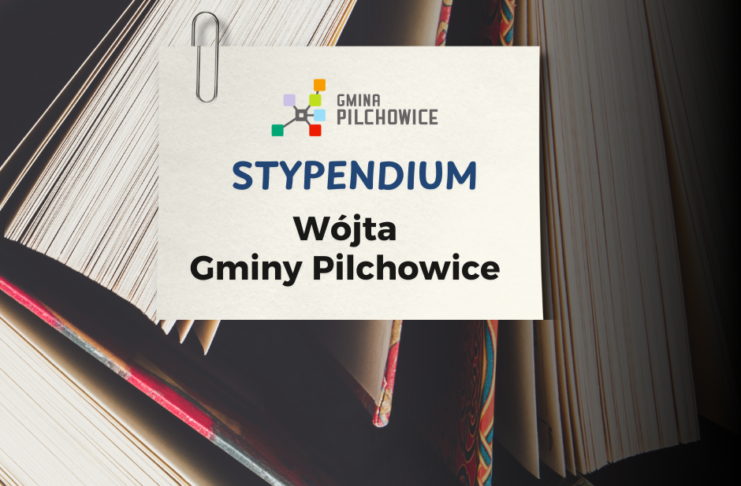 Zdjęcie z napisem: Stypendium Wójta Gminy Pilchowice