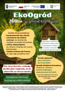 Ekoogród plakat konkursowy