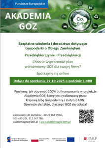 Akademia GOZ - bezpłatne szkolenia i doradztwo